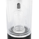 3 in 1 Hydrogen Water Bottle Generator with SPE Technology Quick Electrolysis 2500ppb Water Ionizer Inhalable Hydrogen Water Machine with Nasal Cannula Black