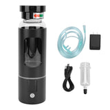 Hydrogen Water Bottle with 2 Modes LCD Screen Rechargeable Hydrogen Water Generator Improves Water Quality Health Gift
