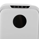 800 Sq. Ft Dehumidifier 2 Working Modes 1.2L/D PET Filter NTC Precise Sensing Auto Shut Off Quiet Dehumidifier with 2.5L Water Tankfor Bedroom RV US Plug 100‑240V