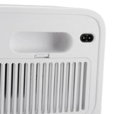 800 Sq. Ft Dehumidifier 2 Working Modes 1.2L/D PET Filter NTC Precise Sensing Auto Shut Off Quiet Dehumidifier with 2.5L Water Tankfor Bedroom RV US Plug 100‑240V