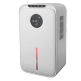 800 Sq. Ft Dehumidifier 2 Working Modes 1.2L/D PET Filter NTC Precise Sensing Auto Shut Off Quiet Dehumidifier with 2.5L Water Tankfor Bedroom RV US Plug 100‑240V