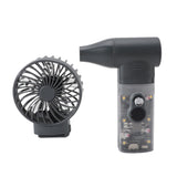 Jet Fan Mini Blower USB Rechargeable Multifunction Low Noise 30 Gears Adjustable Electric Air Duster Portable Mini Turbo Fan In Australia - Darrahopens