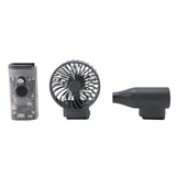 Jet Fan Mini Blower USB Rechargeable Multifunction Low Noise 30 Gears Adjustable Electric Air Duster Portable Mini Turbo Fan