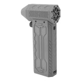 Jet Fan Dry Mini Blower USB Rechargeable Multifunction Low Noise 130000RPM Electric Air Duster Portable Mini Turbo Fan Grey