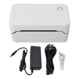 Express Printer Professional USB Interface High Efficiency Thermal Label Printer for Office Business Home 100‑240V EU Plug