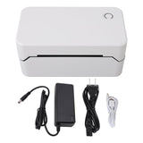 Express Printer Professional USB Interface High Efficiency Thermal Label Printer for Office Business Home 100‑240V US Plug In Australia - Darrahopens