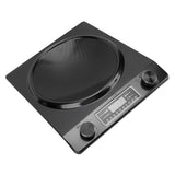 3500W Portable Induction Cooktop Aluminum ABS Countertop Induction Cooker Hot Plate with Smart Touch Panel for Home Kitchen US Plug 110V