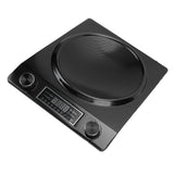 3500W Portable Induction Cooktop Aluminum ABS Countertop Induction Cooker Hot Plate with Smart Touch Panel for Home Kitchen UK Plug 220V