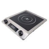 Induction Cooktop 3500W Fast Heating Easy to Clean Portable Touch Panel Multiple Safety Preventions Induction Hot Plate for Cooking UK Plug 220V
