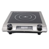 Induction Cooktop 3500W Fast Heating Easy to Clean Portable Touch Panel Multiple Safety Preventions Induction Hot Plate for Cooking UK Plug 220V