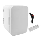 Mini Fridge 4L Cooling Warming Low Noise Mini Refrigerator for Car Food Drink Skincare Cosmetics