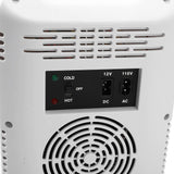 Car Fridge 4L Semiconductor Cool Hot Dual Use Quiet Portable Mini Car Refrigerator for Makeup Skincare and Food US Plug 110V In Australia - Darrahopens