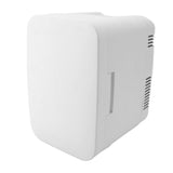 Car Fridge 4L Semiconductor Cool Hot Dual Use Quiet Portable Mini Car Refrigerator for Makeup Skincare and Food US Plug 110V
