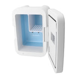 Car Fridge 4L Semiconductor Cool Hot Dual Use Quiet Portable Mini Car Refrigerator for Makeup Skincare and Food US Plug 110V