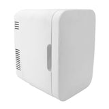 Car Fridge 4L Semiconductor Cool Hot Dual Use Quiet Portable Mini Car Refrigerator for Makeup Skincare and Food US Plug 110V
