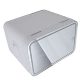 Mini Car Fridge Portable Multifunctional Rapid Cooling 8L Beauty Makeup Skincare Refrigerator with Light Mirror for Office Dormitory US Plug 110V