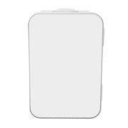 Mini Fridge 8L Glass Semiconductor Electric Cooler and Warmer Quiet Portable Car Refrigerator with Mirror for Makeup Skincare and Food US Plug 110V In Australia - Darrahopens