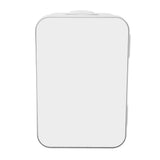 Mini Fridge 8L Glass Semiconductor Electric Cooler and Warmer Quiet Portable Car Refrigerator with Mirror for Makeup Skincare and Food US Plug 110V In Australia - Darrahopens