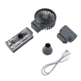 Electric Air Duster 100000RPM Detachable Turbofan Cordless Handheld Jet Dry Dust Blower with Blade Fan LED Light for Home Car Camping In Australia - Darrahopens