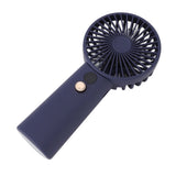 Portable Handheld Fan 100 Speeds Adjustable Powerful Wind USB Rechargeable Mini Desk Personal Fan for Home Camping Office Outdoor Sports Blue