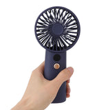 Portable Handheld Fan 100 Speeds Adjustable Powerful Wind USB Rechargeable Mini Desk Personal Fan for Home Camping Office Outdoor Sports Blue