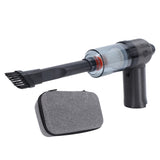 Jet Fan Blower 180000RPM Stepless Adjustable High Speed Powerful Turbofan Portable Handheld Jet Dry Mini Blower for Car Camping Outdoors Flashing Black