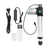 Linear Actuator 150mm Stroke 4000N Remote Control Motor Actuator for Electric Sofa Recliner Lift TV 100‑240V EU Plug In Australia - Darrahopens