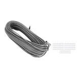 for Starlink Cable Professional Replacement for Starlink Extension Cable for Starlink Cable Wire Clips Kit for Starlink Rectangular Satellite V2 150ft Cable