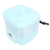 Food Dehydrator Machine Adjustable Temperature 72H Timer 6 Tray LED Display 200W Electric Food Dryer for Food Jerky Fruit Dog Treats Snacks US Plug 110V
