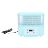 Food Dehydrator Machine Adjustable Temperature 72H Timer 6 Tray LED Display 200W Electric Food Dryer for Food Jerky Fruit Dog Treats Snacks US Plug 110V