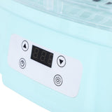Food Dehydrator Machine Adjustable Temperature 72H Timer 6 Tray LED Display 200W Electric Food Dryer for Food Jerky Fruit Dog Treats Snacks US Plug 110V