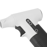 120000RPM Portable Turbo Fan 100W 3 Speed Stepless Adjustment Type C Charging Handheld Turbo Fan Blower for Suction and Blowing