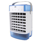 Desktop Air Conditioner Fan Remote Control Quiet Cooling Misting Fan for Office Dormitory Blue In Australia - Darrahopens