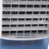 Desktop Air Conditioner Fan Remote Control Quiet Cooling Misting Fan for Office Dormitory Blue