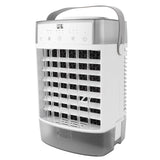 Desktop Air Conditioner Fan Remote Control Quiet Cooling Misting Fan for Office Dormitory Grey In Australia - Darrahopens