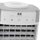 Desktop Air Conditioner Fan Remote Control Quiet Cooling Misting Fan for Office Dormitory Grey In Australia - Darrahopens