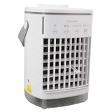 Portable Air Conditioner Fan 2 Modes 4 Speeds Timed USB Evaporative Air Cooler Air Conditioner Cooling Fan with Light for Desktop