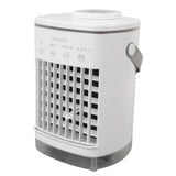 Portable Air Conditioner Fan 2 Modes 4 Speeds Timed USB Evaporative Air Cooler Air Conditioner Cooling Fan with Light for Desktop