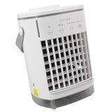 Portable Air Conditioner Fan 2 Modes 4 Speeds Timed USB Evaporative Air Cooler Air Conditioner Cooling Fan with Light for Desktop
