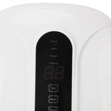 Electric Tankless Water Heater 5500W Fast Heating Intelligent Mini Hot Water Heater with LED Temperature Display for Home Kitchen Bathroom 220V