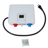 Electric Tankless Heater Professional 3000W Fast Heating Safety Wall Mounted Small Tankless Heater for Kitchen