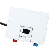 5500W Tankless Water Heater Waterproof Rapid Heating Wall Mounted Mini Water Heater for Kitchen School