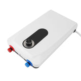 Mini Tankless Water Heater 5500W Electric Wall Mounted Hot Water Sink Heater for Kitchen Bathroom 220V Hard Wired In Australia - Darrahopens
