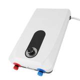 Mini Tankless Water Heater 5500W Electric Wall Mounted Hot Water Sink Heater for Kitchen Bathroom 220V Hard Wired