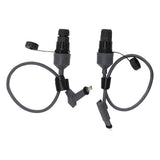 2PCS SPX Ethernet Cable Adapter 18.7 Inch PVC Waterproof SPX Cable Connector with POE Power Supply for Starlink