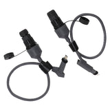 2PCS SPX Ethernet Cable Adapter 18.7 Inch PVC Waterproof SPX Cable Connector with POE Power Supply for Starlink