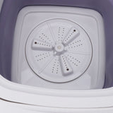 Portable Washing Machine Wash Dry Combo Powerful Foldable Washer for Baby Clothes Underwear Sock Purple