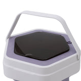 Portable Washing Machine 8L Capacity Multifunctional Foldable Mini Laundry Washer for Clothes Socks Underwear Purple In Australia - Darrahopens