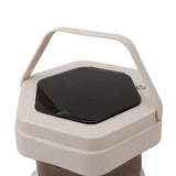 Portable Washing Machine 8L Foldable Miniature Washer Spin Dryer Laundry Washer for Underwear Baby Clothes and Small Clothes Khaki