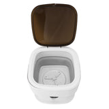 Portable Washing Machine Multifunction Powerful Foldable Washer with Dehydration Function for Baby Clothes Underwear Socks Grey